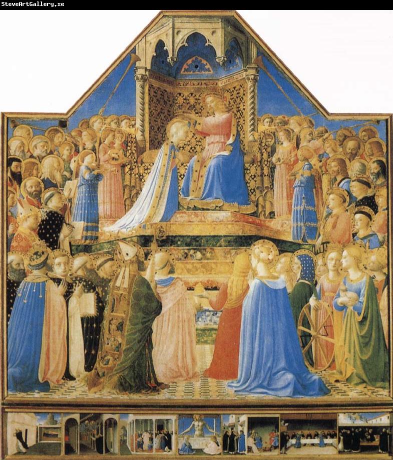 Fra Angelico The Coronation of the Virgin